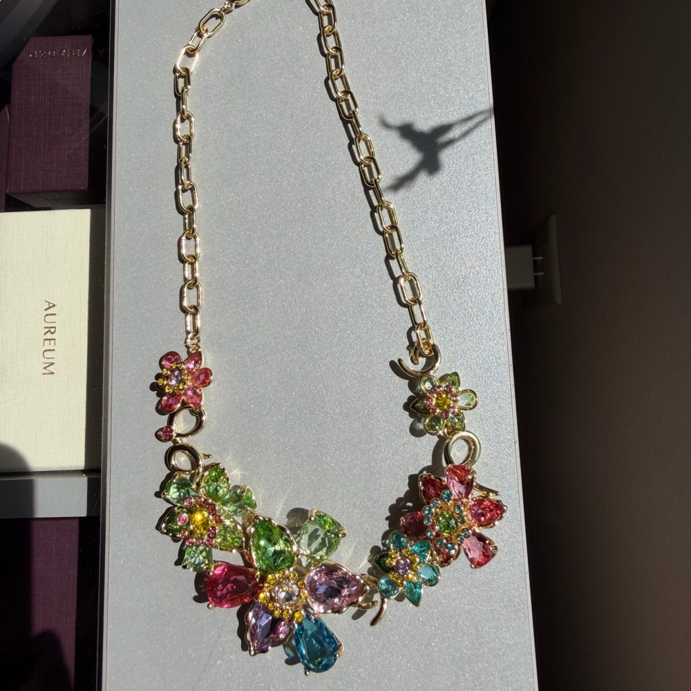 Inspired by the Swarovski floral choker